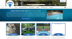 Desktop Screenshot of burkepool.com