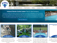 Tablet Screenshot of burkepool.com